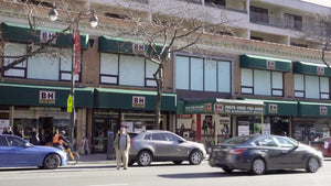 B&H Photo Superstore sign outside on 9th Ave in New York City