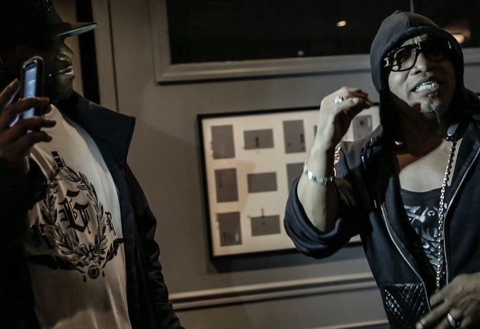 Melle Mel and Kool G Rap chopping it up