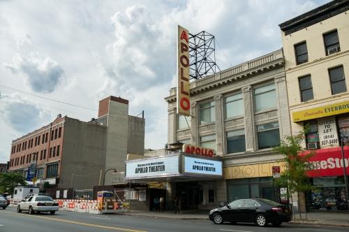 Apollo theater on 125th street in Harlem - Uptown Manhattan New York City NYC